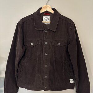 Iron & Resin Corduroy Rambler Jacket • Size Small • Brown
